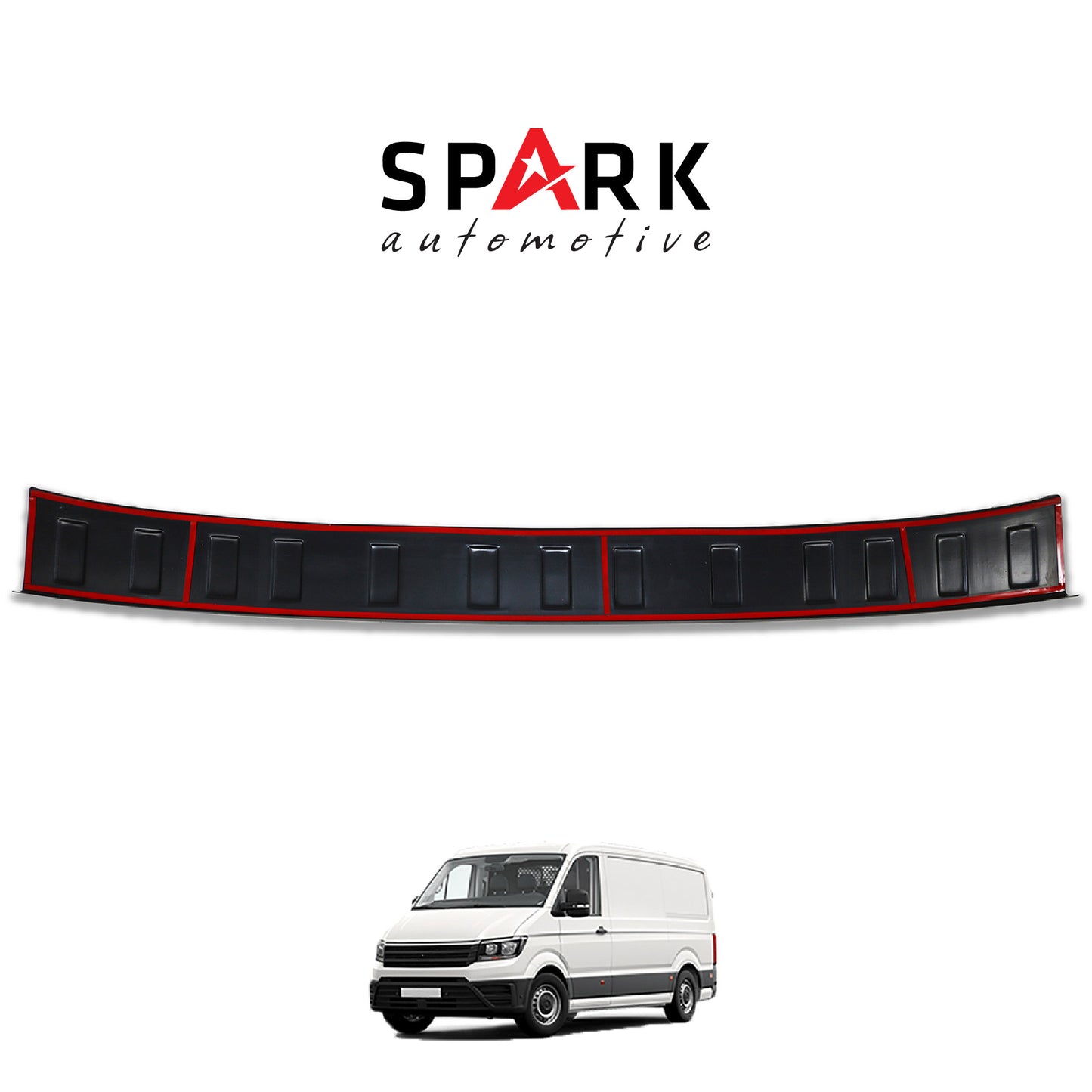 Volkswagen Crafter 2018- Yılı ve Sonrası Uyumlu Arka Tampon Eşiği Mat