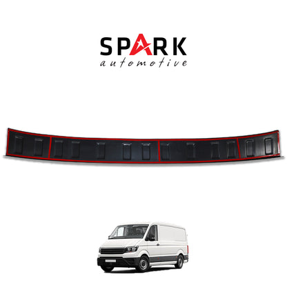 Volkswagen Crafter 2018- Yılı ve Sonrası Uyumlu Arka Tampon Eşiği Mat