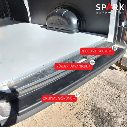 Volkswagen Crafter 2018- Yılı ve Sonrası Uyumlu Arka Tampon Eşiği Mat