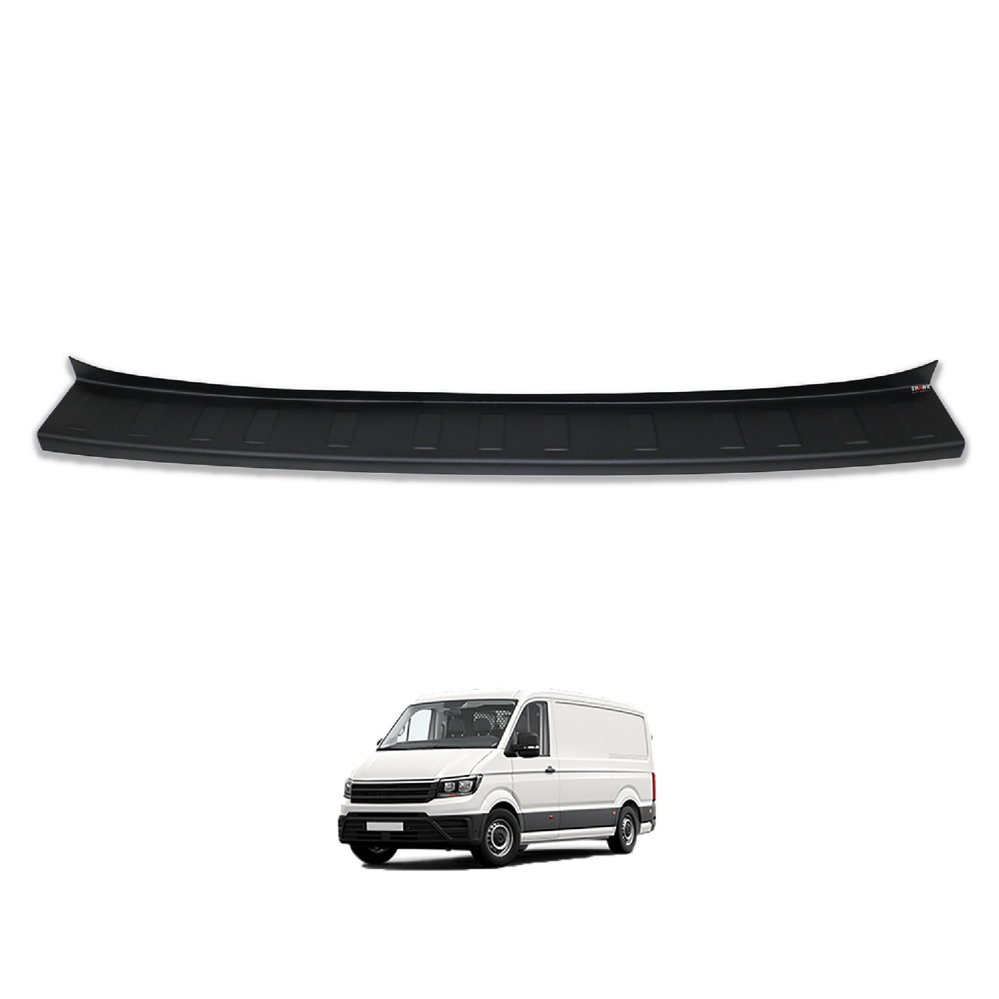 Volkswagen Crafter 2018- Yılı ve Sonrası Uyumlu Arka Tampon Eşiği Mat