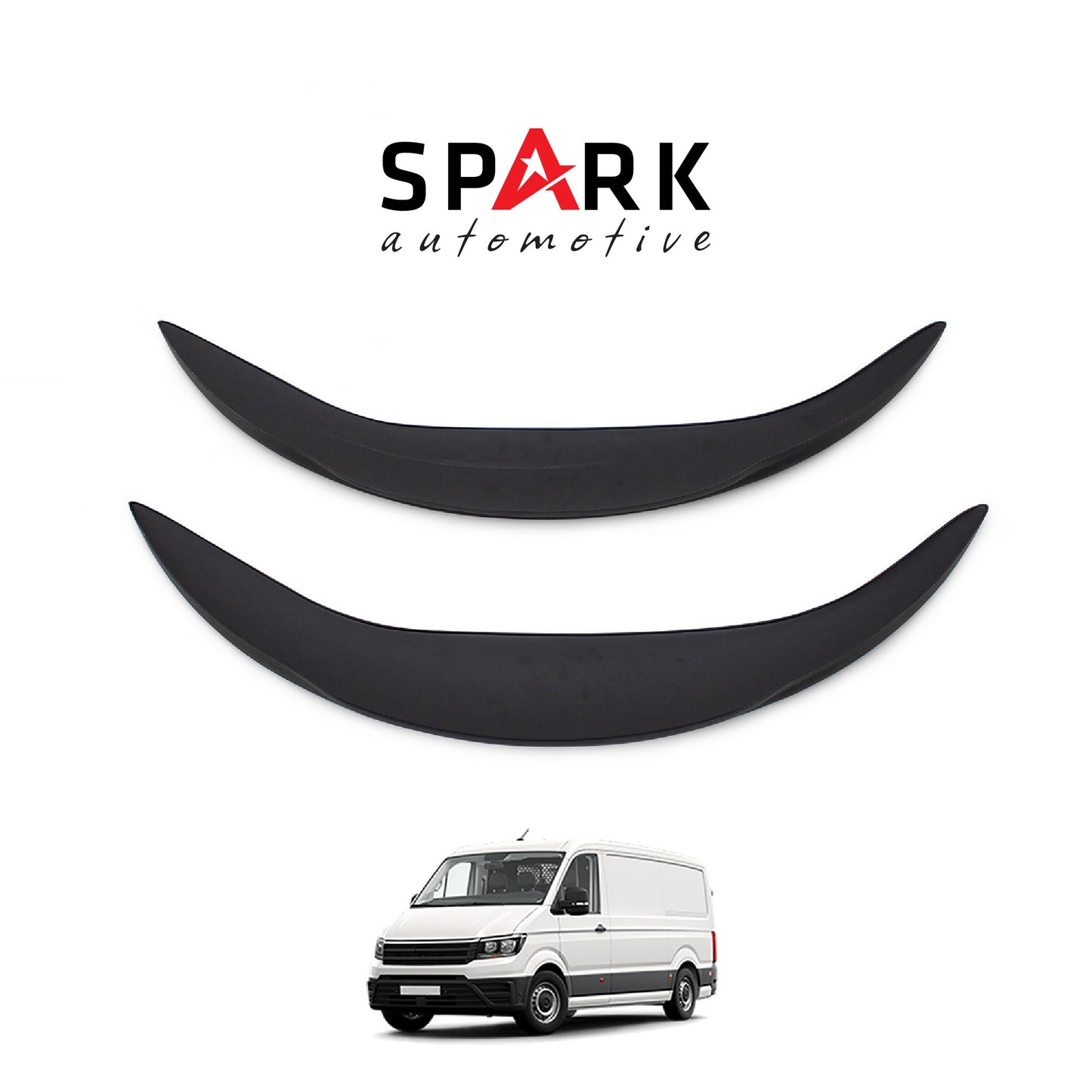 Volkswagen Crafter 2018- Yılı ve Sonrası Uyumlu Arka Teker Kaplama 2 Parça