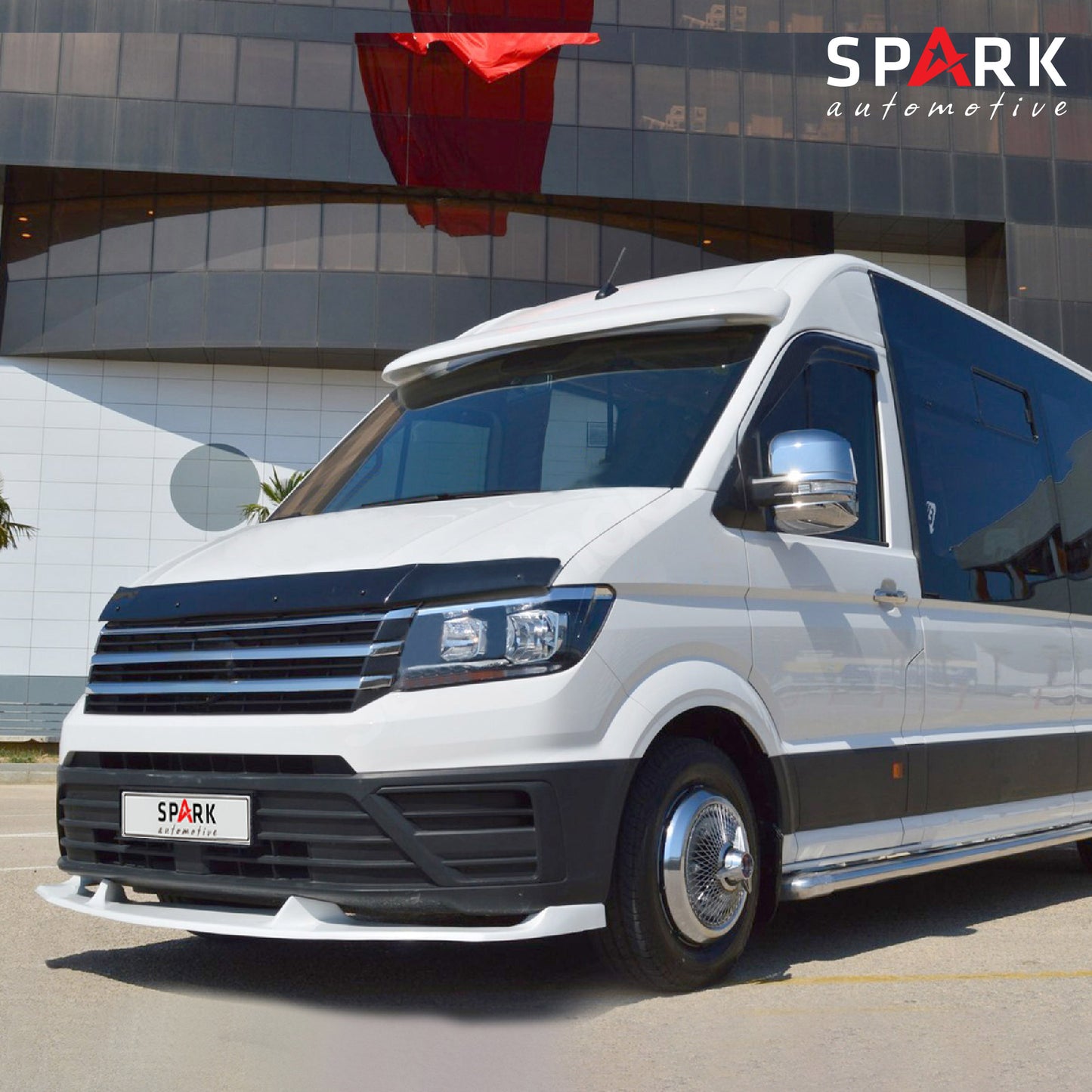 Volkswagen Crafter 2018- Yılı ve Sonrası Uyumlu Kaput Rüzgarlığı 4mm