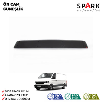 Volkswagen Crafter 2018- Yılı ve Sonrası Uyumlu Ön Cam Güneşliği