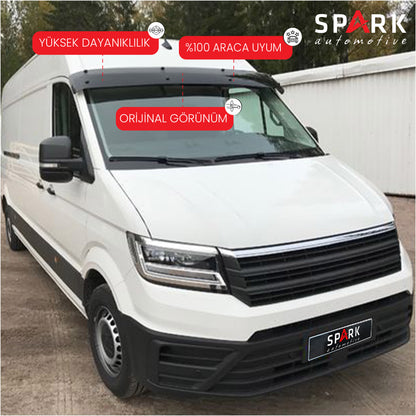 Volkswagen Crafter 2018- Yılı ve Sonrası Uyumlu Ön Cam Güneşliği