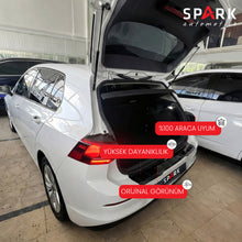 Volkswagen Golf 8 2021- Yılı ve Sonrası Uyumlu Arka Tampon Eşiği Parlak