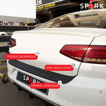 Volkswagen Passat 2015- Yılı ve Sonrası Uyumlu Arka Tampon Eşiği Mat