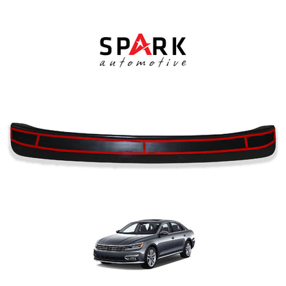 Volkswagen Passat 2015- Yılı ve Sonrası Uyumlu Arka Tampon Eşiği Parlak