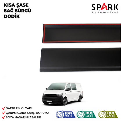 Volkswagen Transporter T6 2015-2020 Yıl Aralığı Uyumlu Kısa Şase Çift Sürgü Dodik Seti 11 Parça