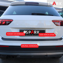 Volkswagen Tiguan 2016- Yılı ve Sonrası Uyumlu Arka Tampon Eşiği Mat
