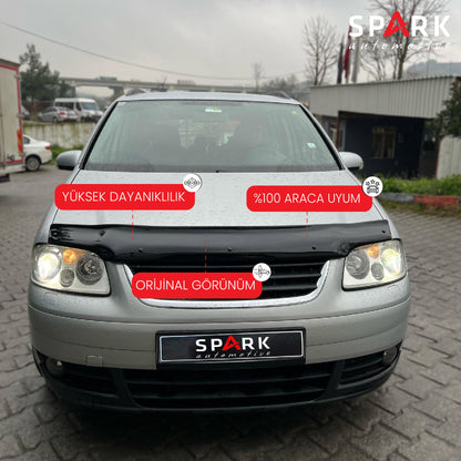 Volkswagen Touran 2003-2006 Yıl Aralığı Uyumlu Kaput Rüzgarlığı 3mm