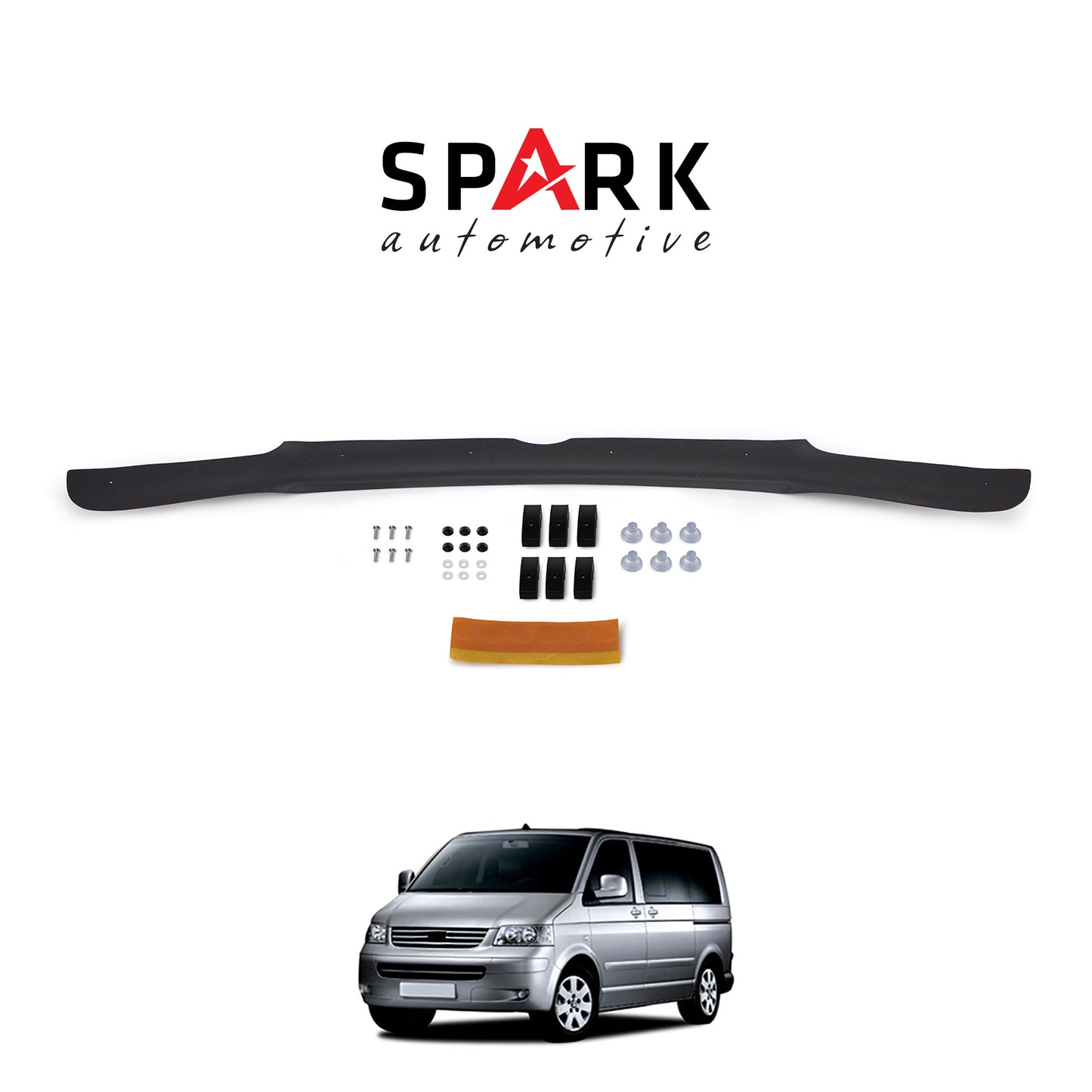 Volkswagen Transporter T5 2003-2009 Yıl Aralığı Uyumlu Kaput Rüzgarlığı 4mm