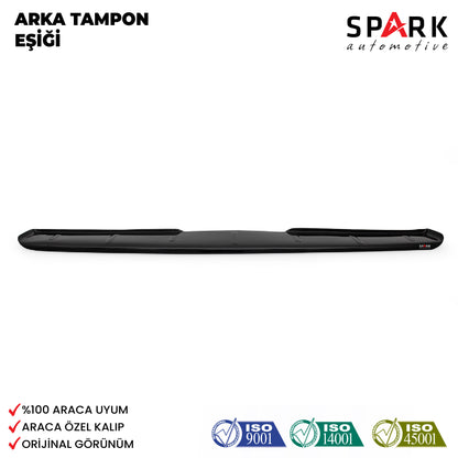 Volkswagen Transporter T4 1995-2003- Yıl Aralığı Uyumlu Arka Tampon Eşiği Parlak