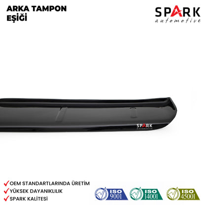 Volkswagen Transporter T4 1995-2003- Yıl Aralığı Uyumlu Arka Tampon Eşiği Parlak