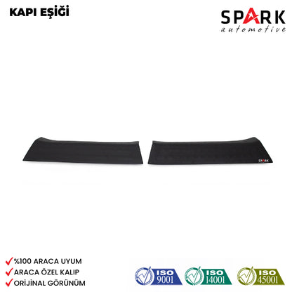 Volkswagen Transporter T5 2003-2009 Yıl Aralığı Uyumlu Kapı Eşiği 2 Parça