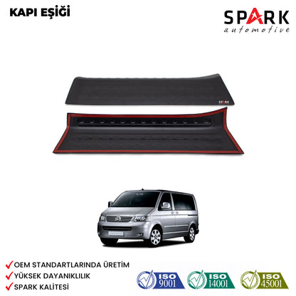 Volkswagen Transporter T5 2003-2009 Yıl Aralığı Uyumlu Kapı Eşiği 2 Parça