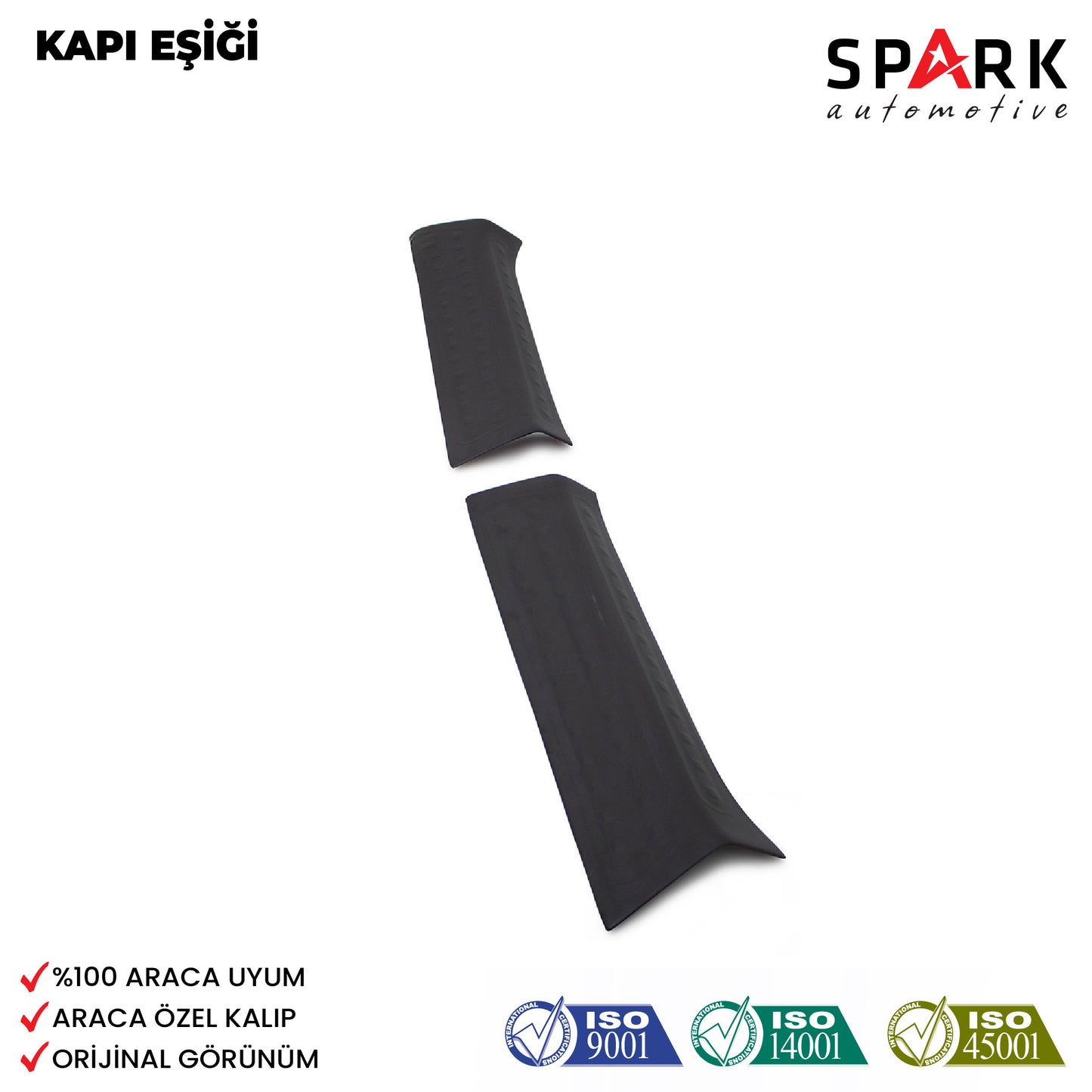 Volkswagen Transporter T5 2003-2009 Yıl Aralığı Uyumlu Kapı Eşiği 2 Parça