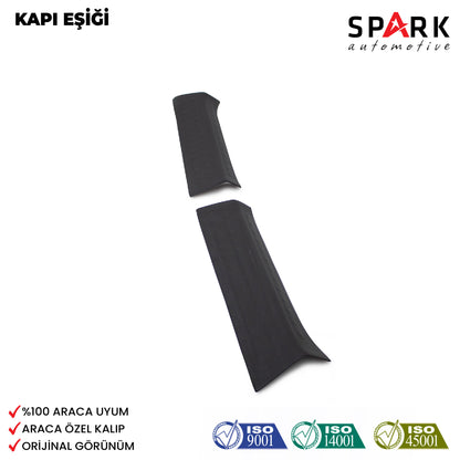 Volkswagen Transporter T5 2003-2009 Yıl Aralığı Uyumlu Kapı Eşiği 2 Parça