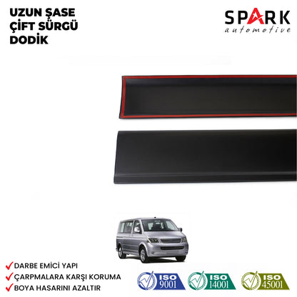 Volkswagen Transporter T5 2003-2009 Yıl Aralığı Uyumlu Uzun Şase Çift Sürgü Dodik Seti 11 Parça