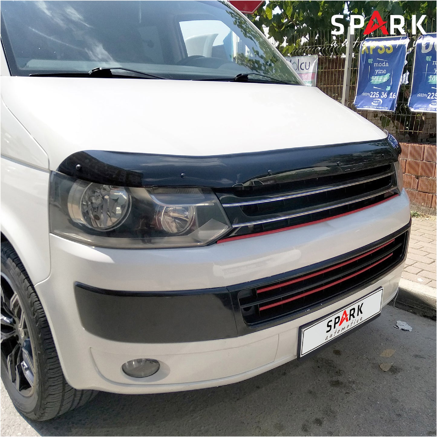 Volkswagen Transporter T5 2009-2014 Yıl Aralığı Uyumlu Kaput Rüzgarlığı 4mm