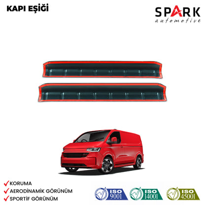 Volkswagen T7 2022- Yılı ve Sonrası Uyumlu Kapı Eşiği 2 Parça
