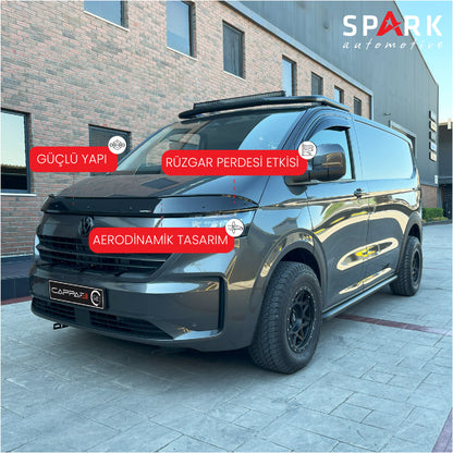 Volkswagen T7 2022- Yılı ve Sonrası Uyumlu Kaput Rüzgarlığı 3mm