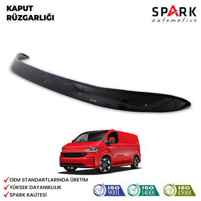 Volkswagen T7 2022- Yılı ve Sonrası Uyumlu Kaput Rüzgarlığı 3mm