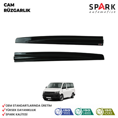 Volkswagen T7 2022- Yılı ve Sonrası Uyumlu Cam Rüzgarlığı 4 Parça