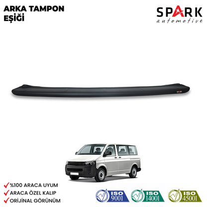 Volkswagen Transporter T5 2009-2014 Yıl Aralığı Uyumlu Arka Tampon Eşiği Mat