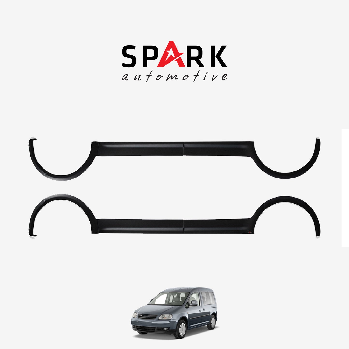 Volkswagen Caddy 2004-2010 Yıl Aralığı Uyumlu Kısa Şase Çift Sürgü Dodik Seti 12 Parça