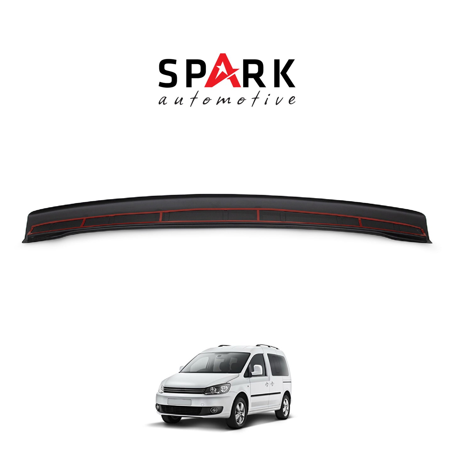 Volkswagen Caddy 2010-2015 Yıl Aralığı Uyumlu Arka Tampon Eşiği Parlak