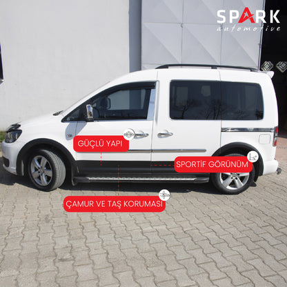Volkswagen Caddy 2010-2015 Yıl Aralığı Uyumlu Kısa Şase Çift Sürgü Dodik Seti 12 Parça