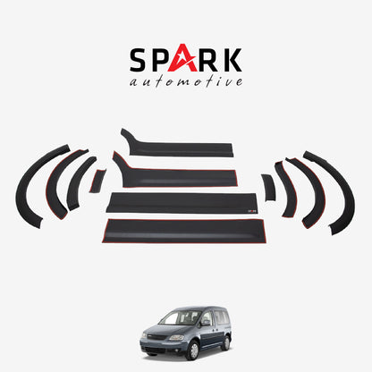 Volkswagen Caddy 2010-2015 Yıl Aralığı Uyumlu Kısa Şase Sağ Sürgü Dodik Seti 12 Parça