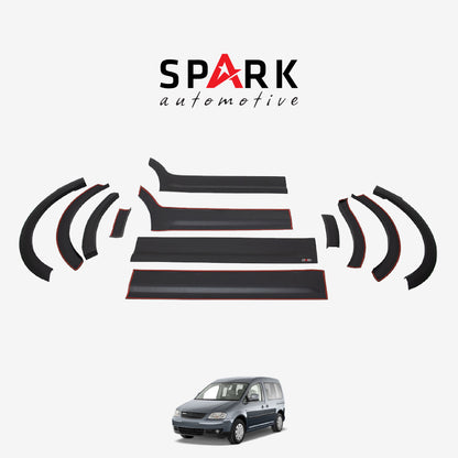 Volkswagen Caddy 2010-2015 Yıl Aralığı Uyumlu Kısa Şase Sol Sürgü Dodik Seti 12 Parça