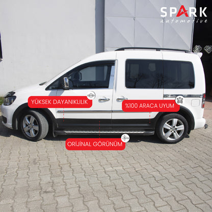 Volkswagen Caddy 2010-2015 Yıl Aralığı Uyumlu Kısa Şase Sol Sürgü Dodik Seti 12 Parça