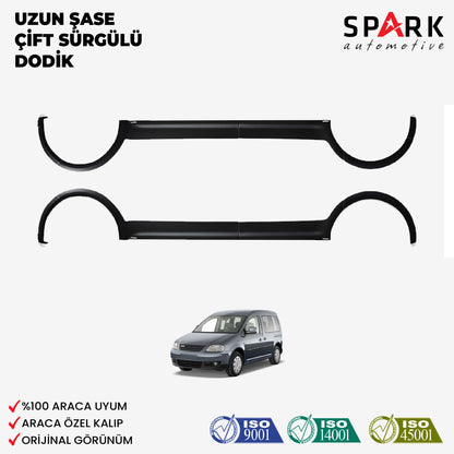 Volkswagen Caddy 2010-2015 Yıl Aralığı Uyumlu Uzun Şase Çift Sürgü Dodik Seti 12 Parça