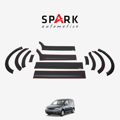 Volkswagen Caddy 2010-2015 Yıl Aralığı Uyumlu Uzun Şase Çift Sürgü Dodik Seti 12 Parça