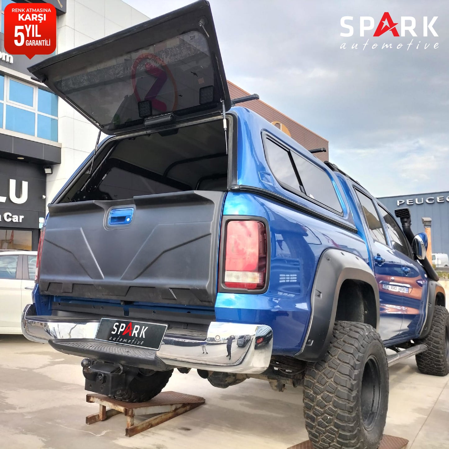 Volkswagen Amarok 2010-2022 Yıl Aralığı Uyumlu Bagaj Kapağı Dodik
