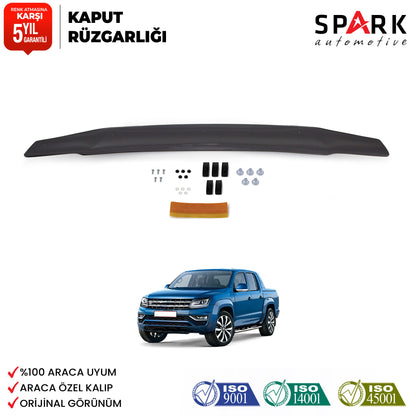 Volkswagen Amarok 2010-2022 Yıl Aralığı Uyumlu Kaput Rüzgarlığı 4mm