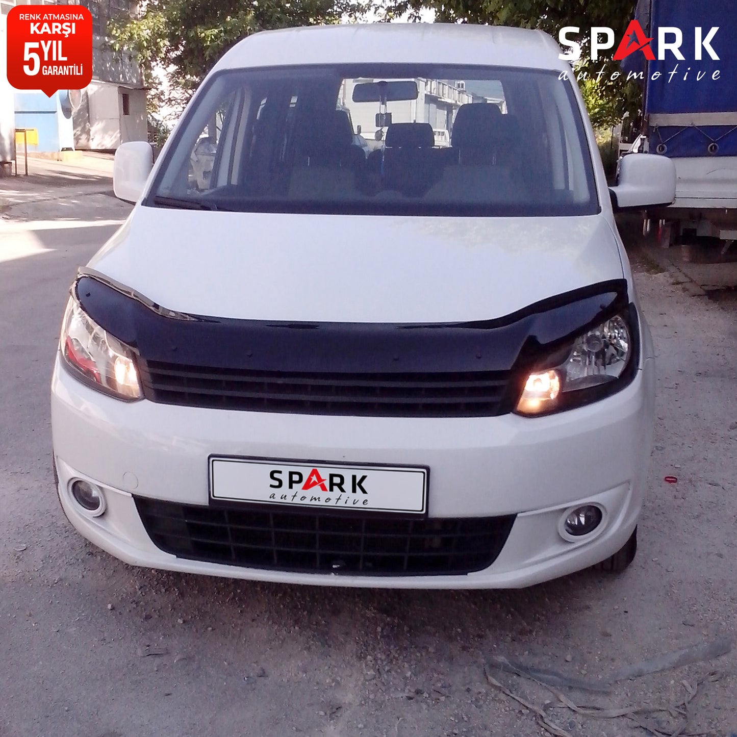 Volkswagen Caddy 2010-2015 Yıl Aralığı Uyumlu Kaput Rüzgarlığı 3mm