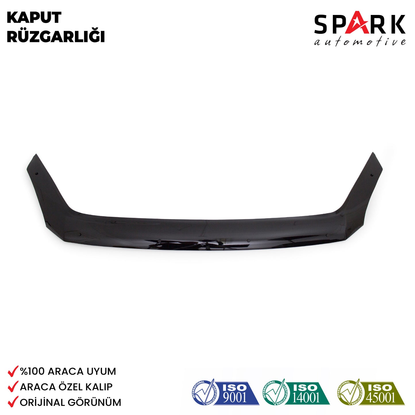 Volkswagen Crafter 2006-2012 Yıl Aralığı Uyumlu Kaput Rüzgarlığı 4mm