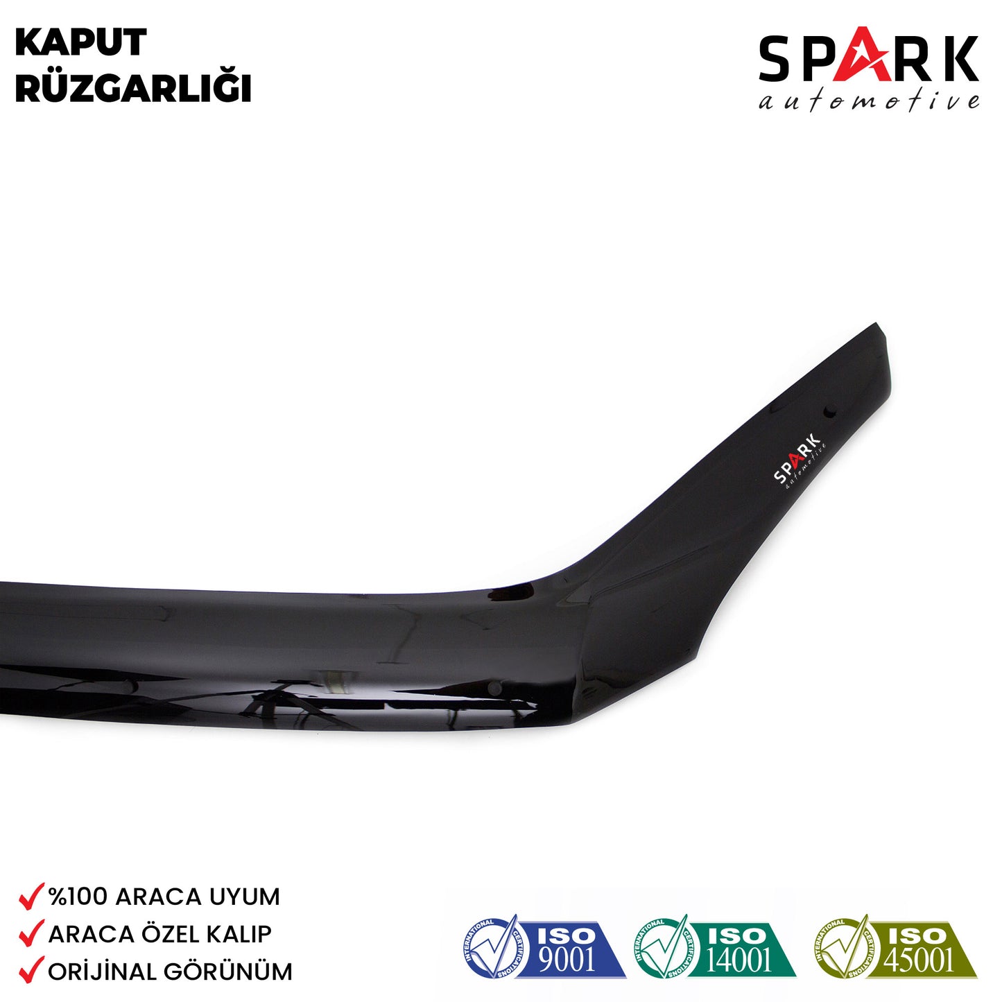 Volkswagen Crafter 2006-2012 Yıl Aralığı Uyumlu Kaput Rüzgarlığı 4mm