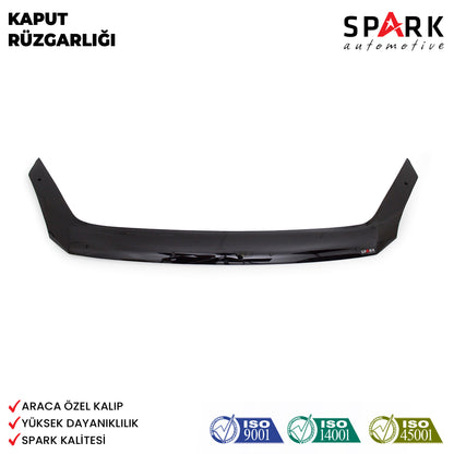 Volkswagen Crafter 2012-2017 Yıl Aralığı Uyumlu Kaput Rüzgarlığı 4mm