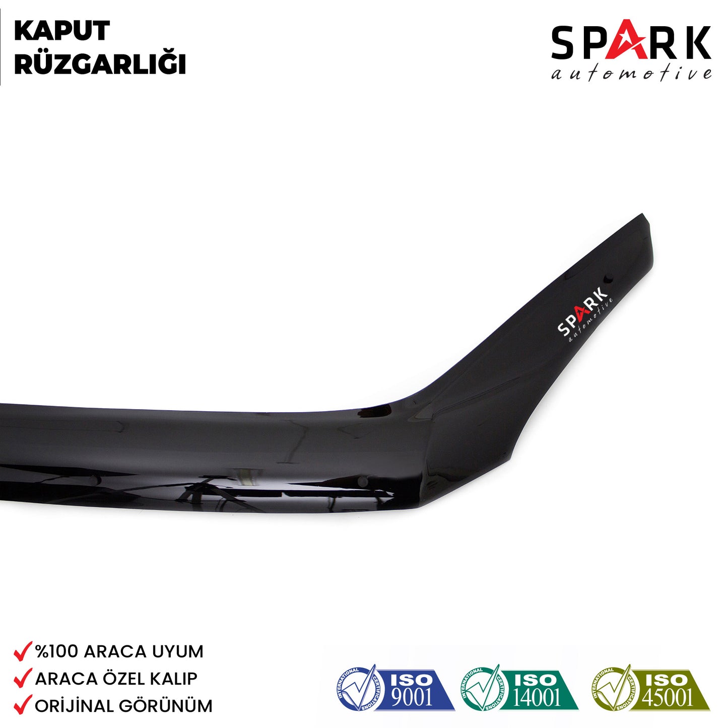 Volkswagen Crafter 2012-2017 Yıl Aralığı Uyumlu Kaput Rüzgarlığı 4mm