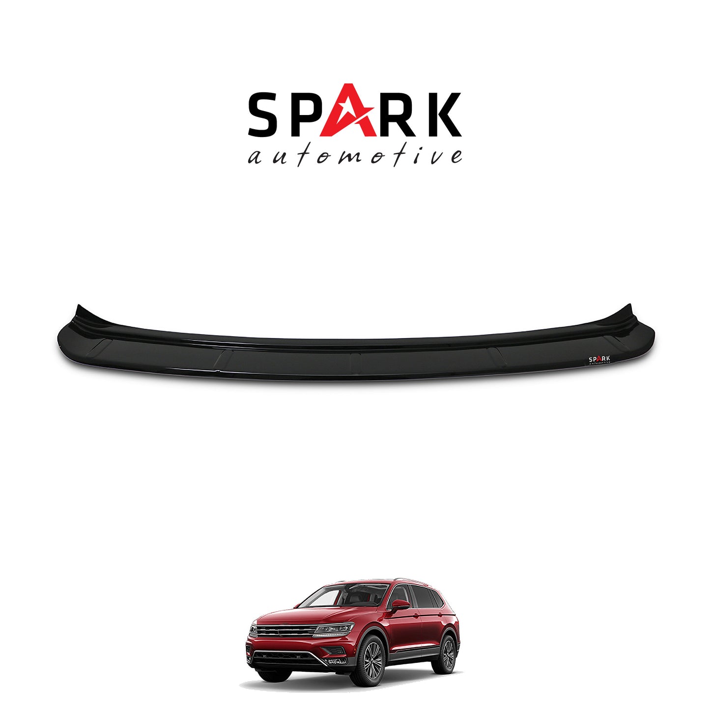 Volkswagen Tiguan 2016- Yılı ve Sonrası Uyumlu Arka Tampon Eşiği Parlak