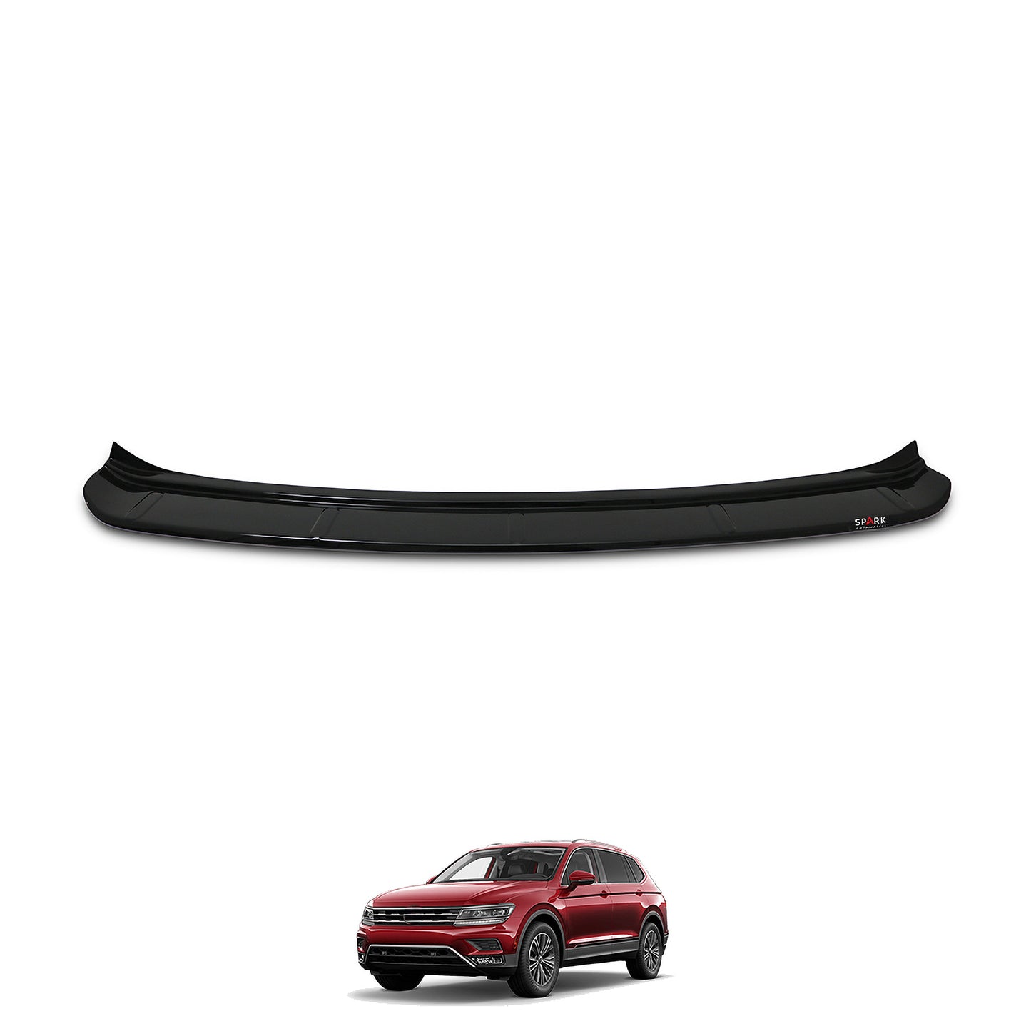 Volkswagen Tiguan 2016- Yılı ve Sonrası Uyumlu Arka Tampon Eşiği Parlak
