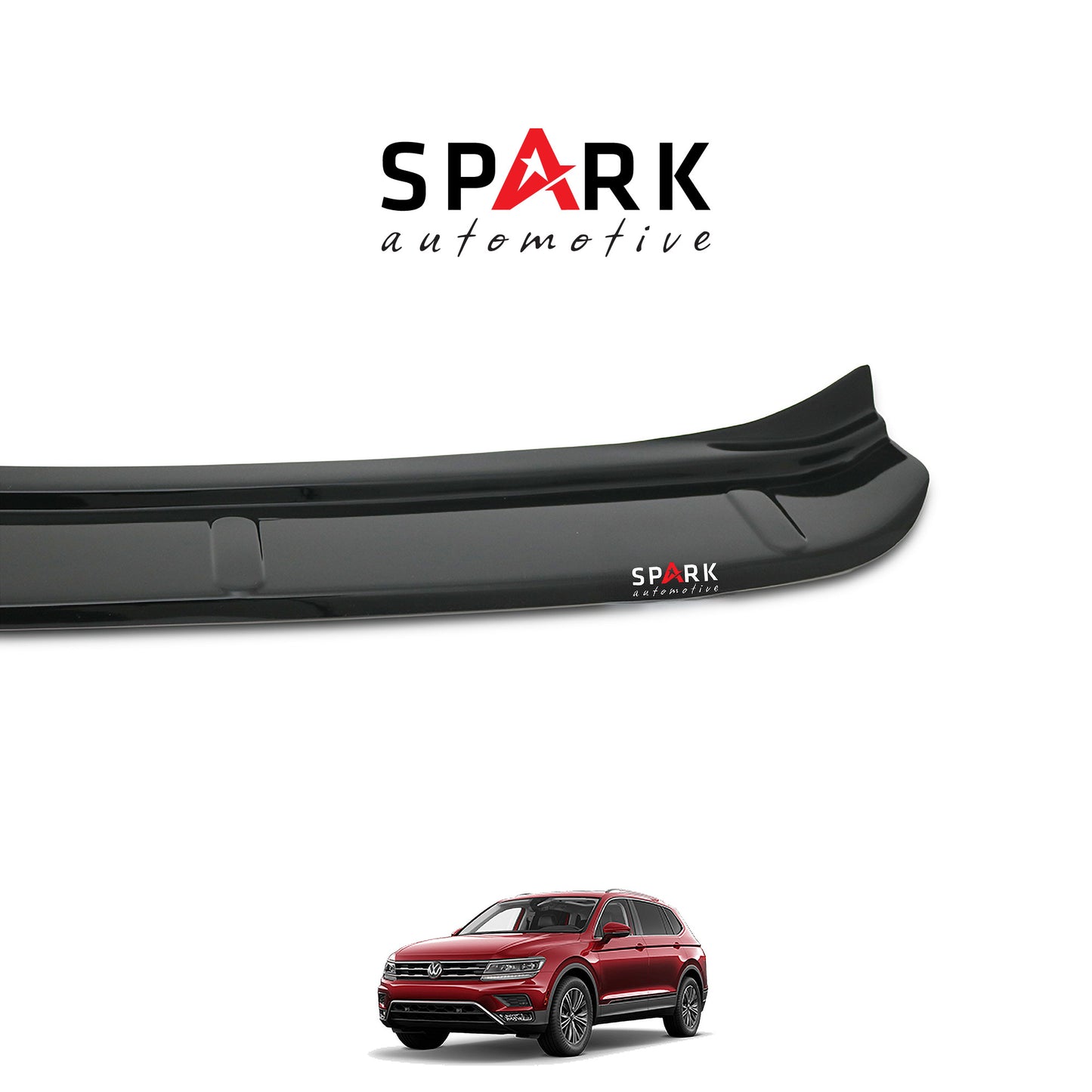 Volkswagen Tiguan 2016- Yılı ve Sonrası Uyumlu Arka Tampon Eşiği Parlak