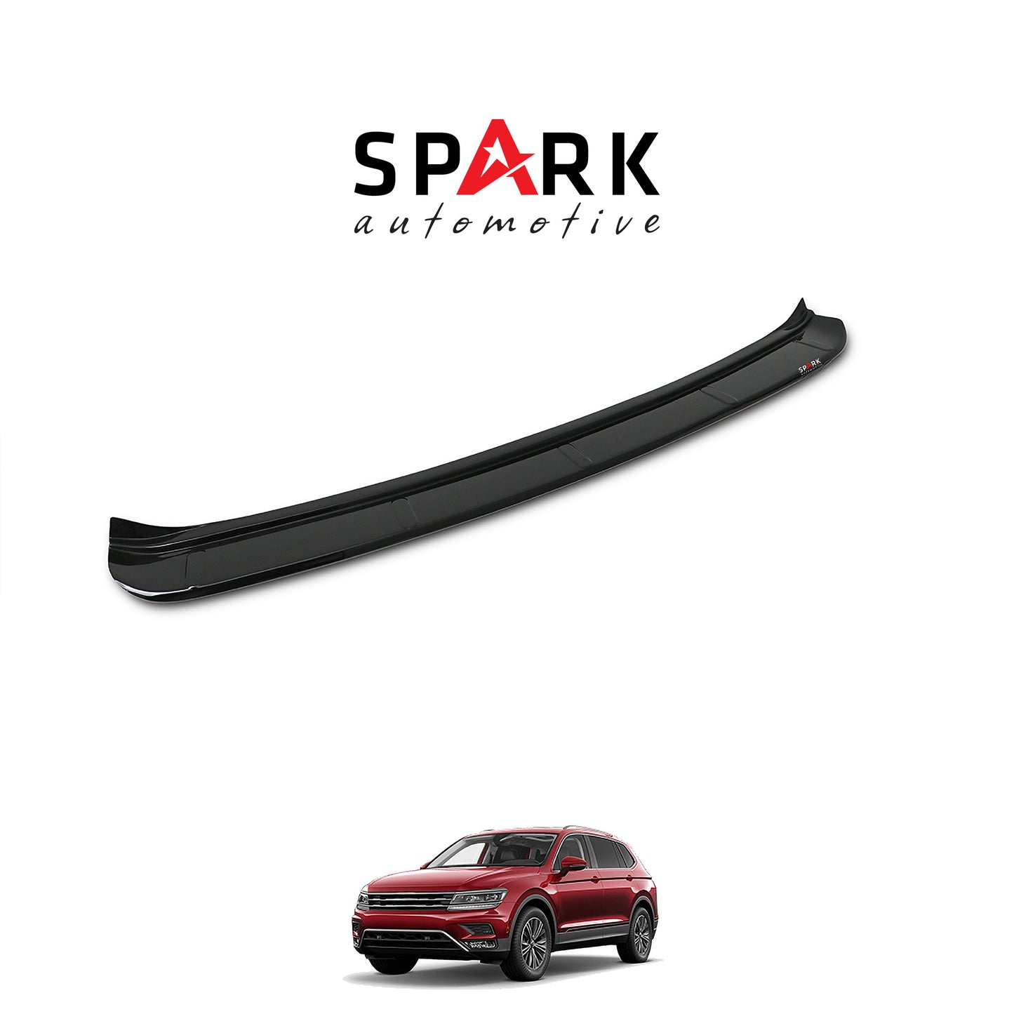 Volkswagen Tiguan 2016- Yılı ve Sonrası Uyumlu Arka Tampon Eşiği Parlak