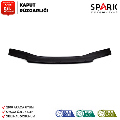 Volkswagen Transporter T4 1995-2003- Yıl Aralığı Uyumlu Kaput Rüzgarlığı 3mm