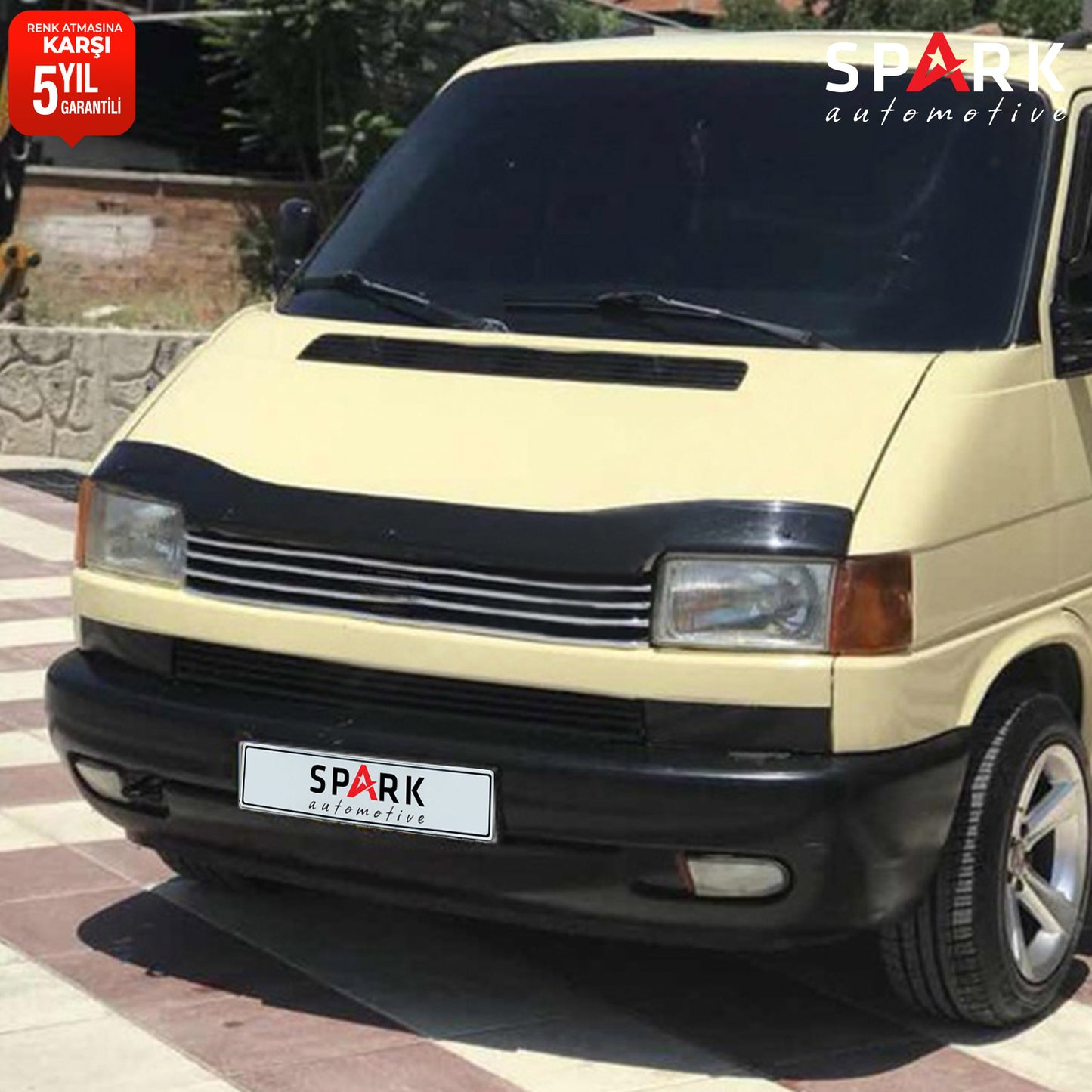 Volkswagen Transporter T4 1995-2003- Yıl Aralığı Uyumlu Kaput Rüzgarlığı 3mm