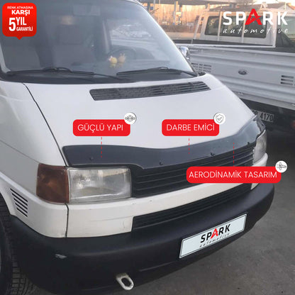 Volkswagen Transporter T4 1995-2003- Yıl Aralığı Uyumlu Kaput Rüzgarlığı 3mm